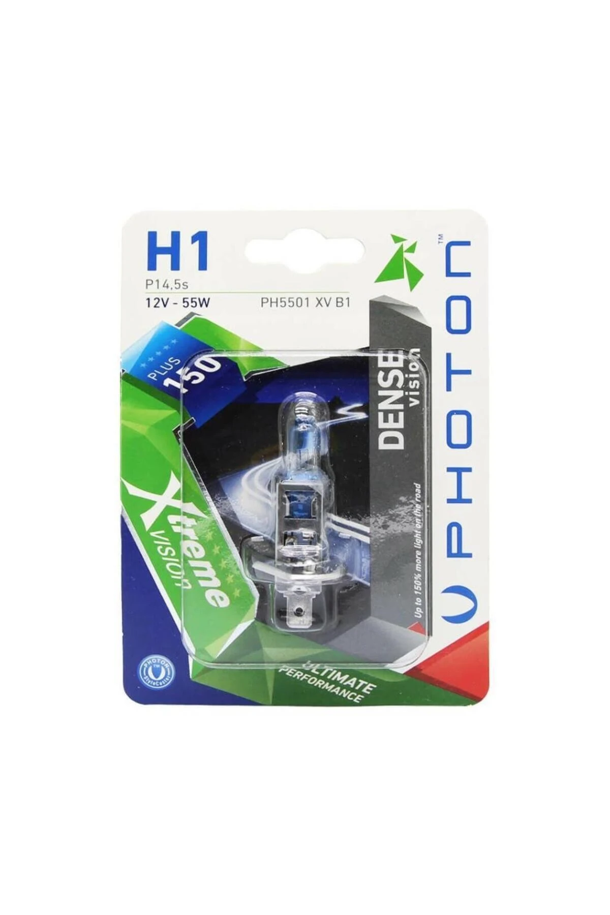 H1 Xtreme Vision Blister %150 Fazla Işık Performans Ampulü 2 Adet Takım