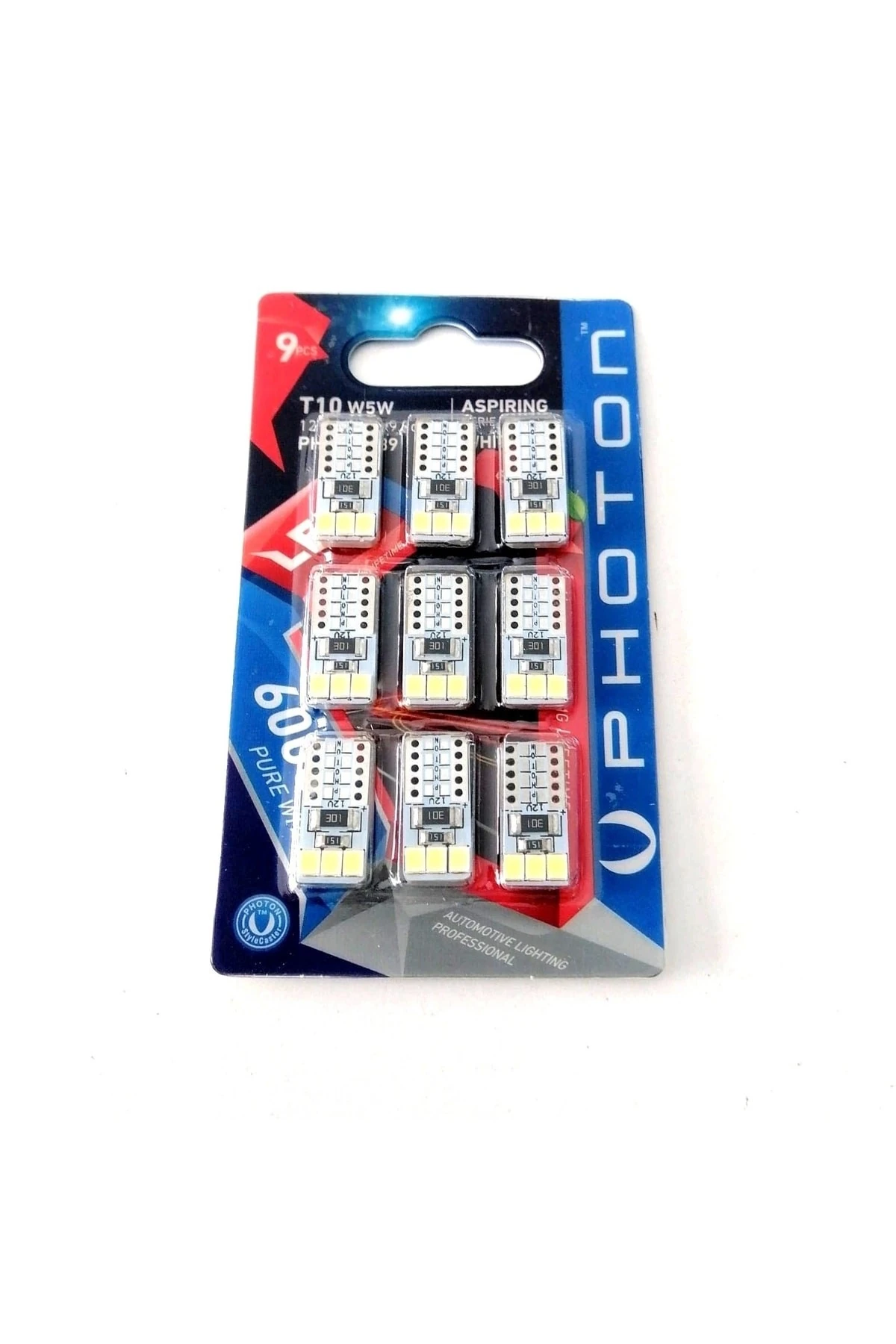 T10 W5w Beyaz Dipsiz Tavan Park Plaka Ledi 2 Adet