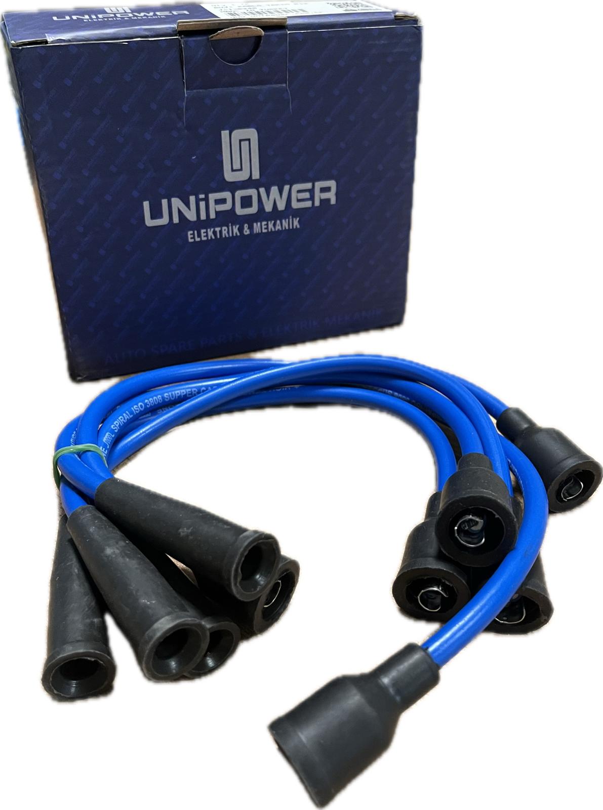 R12 Toros 1.4 Uyumlu Motor Buji Bobin Kablosu Performans Mavi 7 mm 7702128466