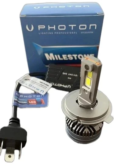 Photon Milestone H4 Katana Edition En Son Seri 14000 Lumen Led Far Motorsikletler İçin DİKKAT 1 ADET TAKIM DEĞİLDİR.