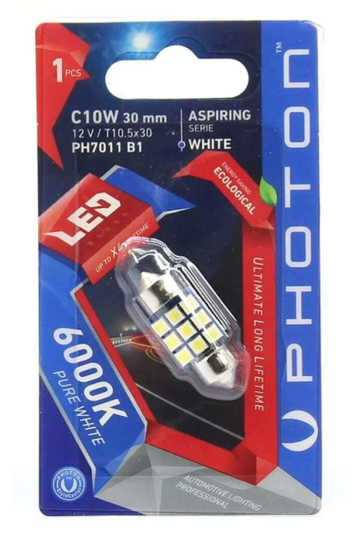 30 mm Sofit Led Ampul Beyaz Plaka ve İç Aydınlatma