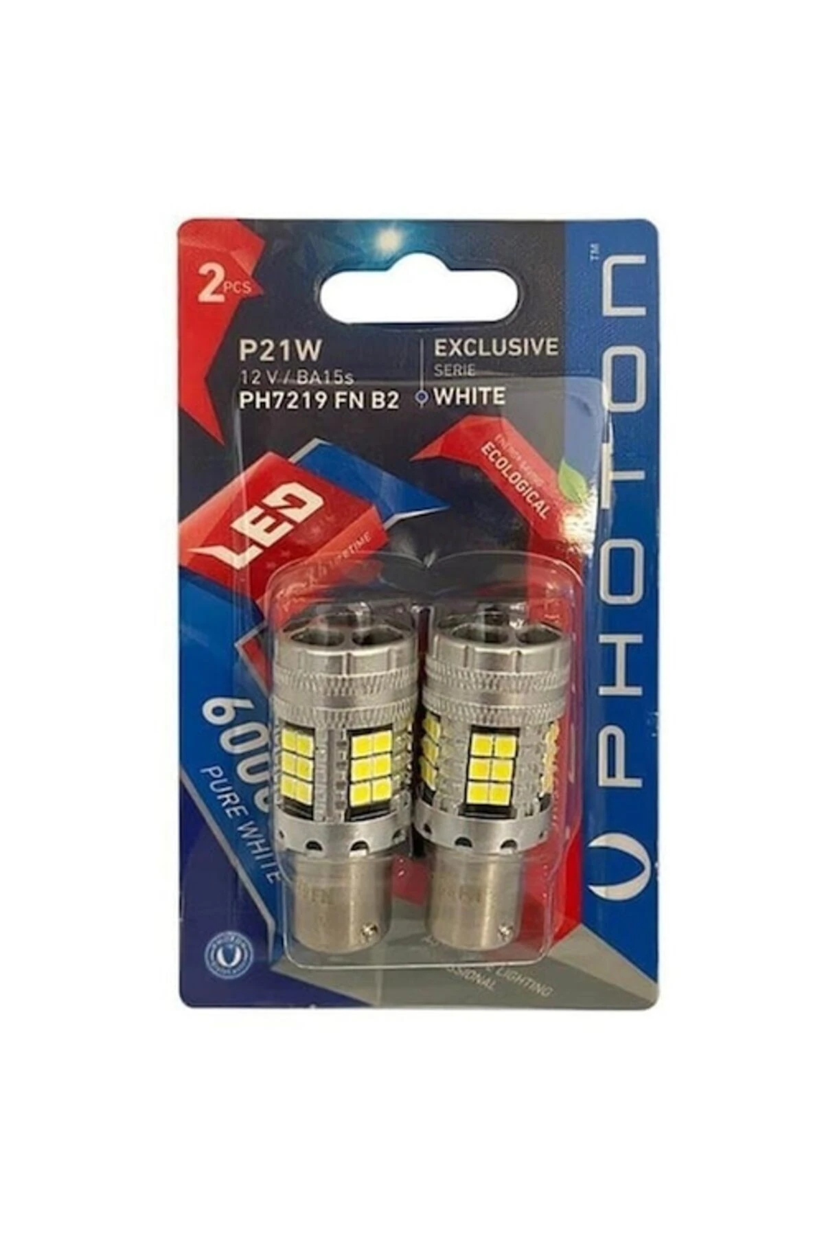 Photon P21w Beyaz Fanlı Blister