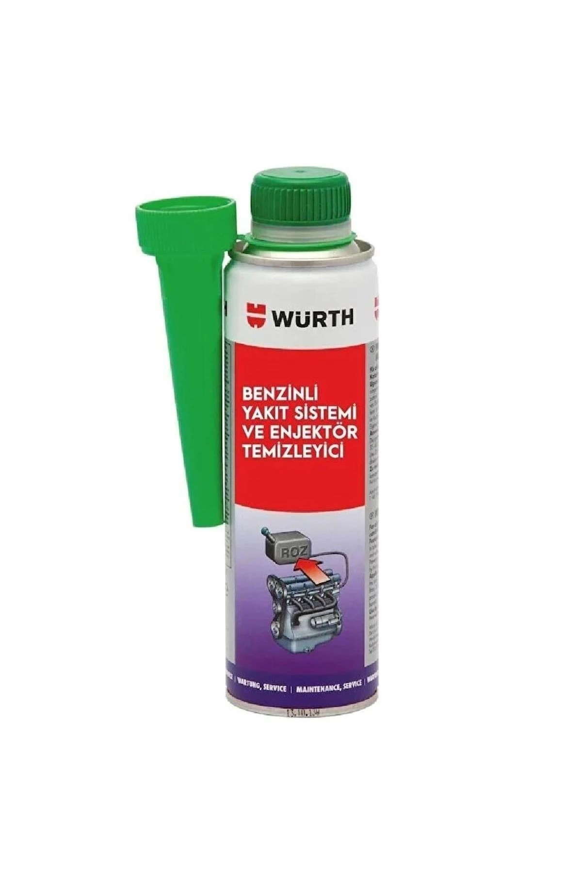 Benzinli Yakıt Sistemi Ve Enjektör Temizleme 300ml