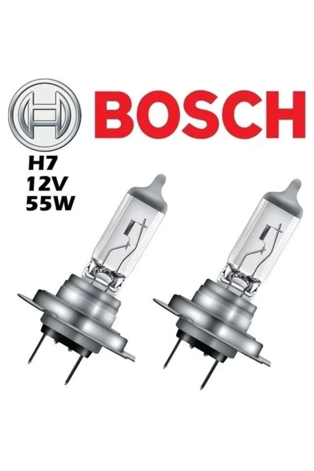 H7 12V 55W PX26D Ampul 2 Adet Bosch 1987302804