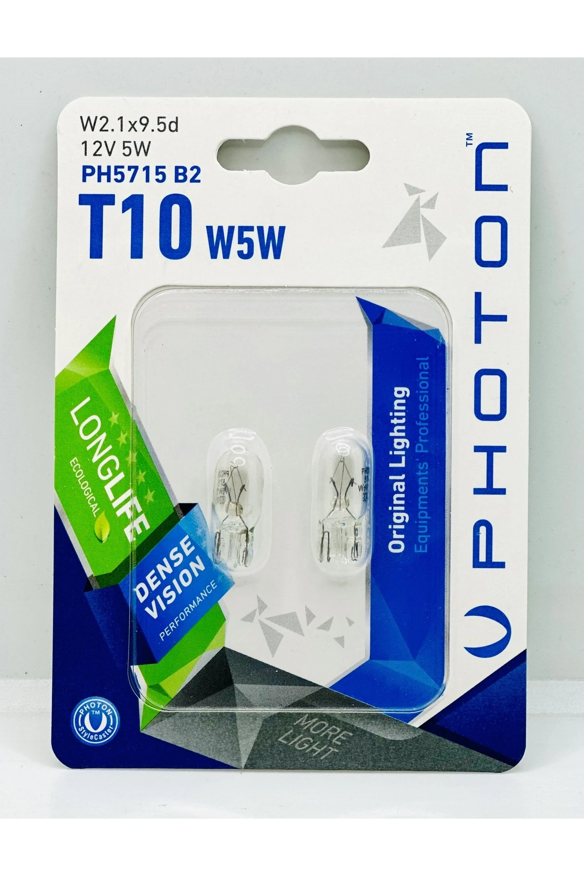 T10 W5w Dipsiz Led Tavan Park Plaka Ampulü (2 li paket)