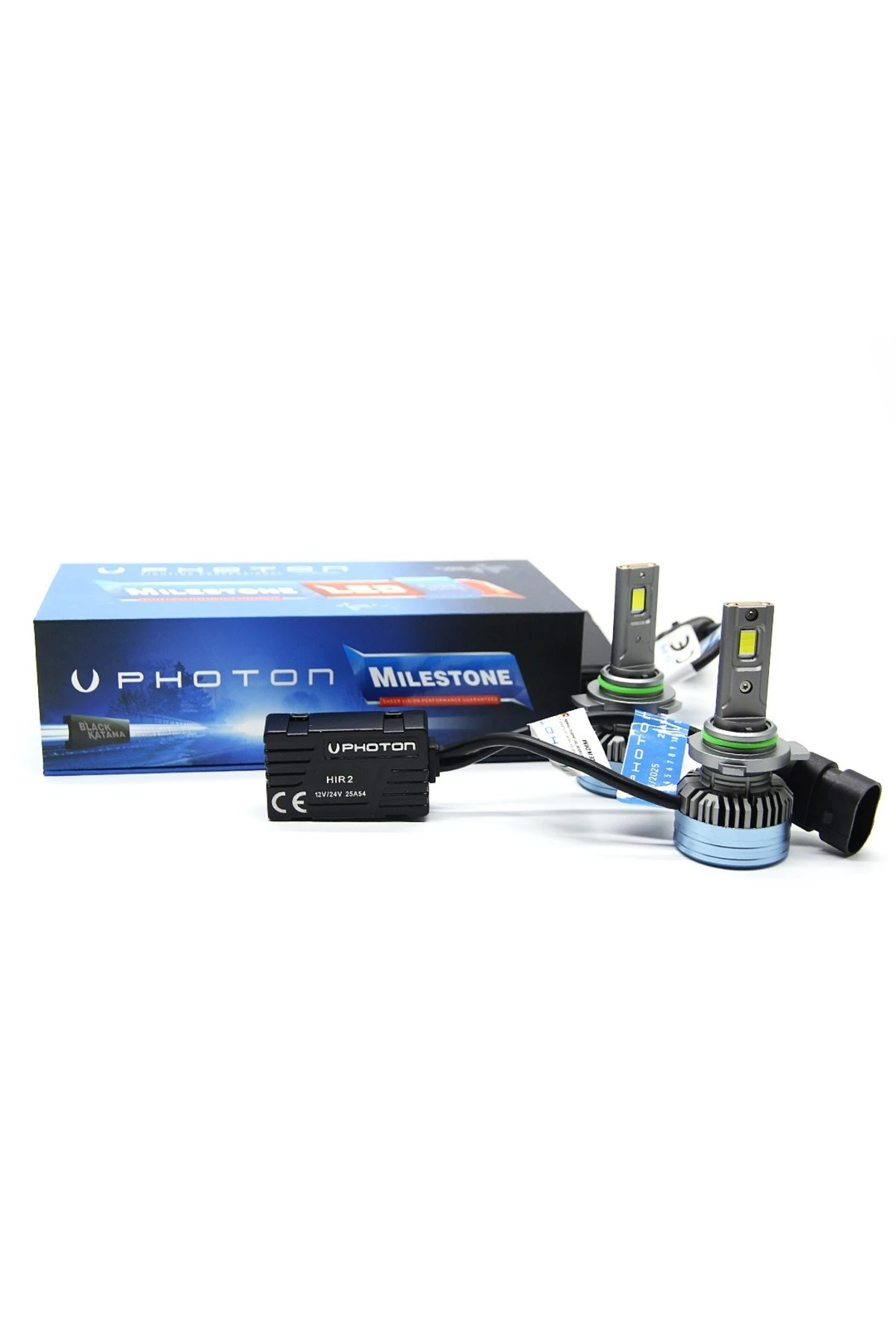 HIR2 9012 Led Far Ampulü Milestone Black Katana