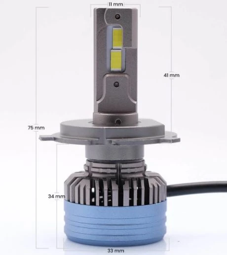 H4 Led Far Ampulü Photon Milestone Black Katana Oto Ampulü