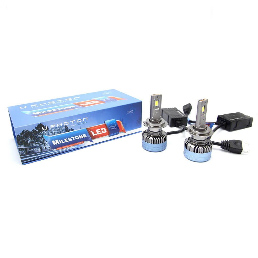 Fiat Doblo 2004-2010 Kısa Far Led Xenon Ampulü Photon H7 Milestone Black Katana 