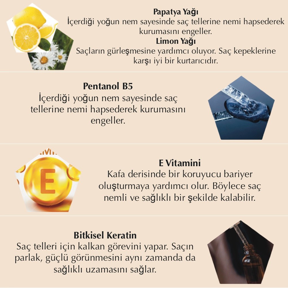 Limon & Papatya & Kantaron Yağı Doğal Katı Şampuan 