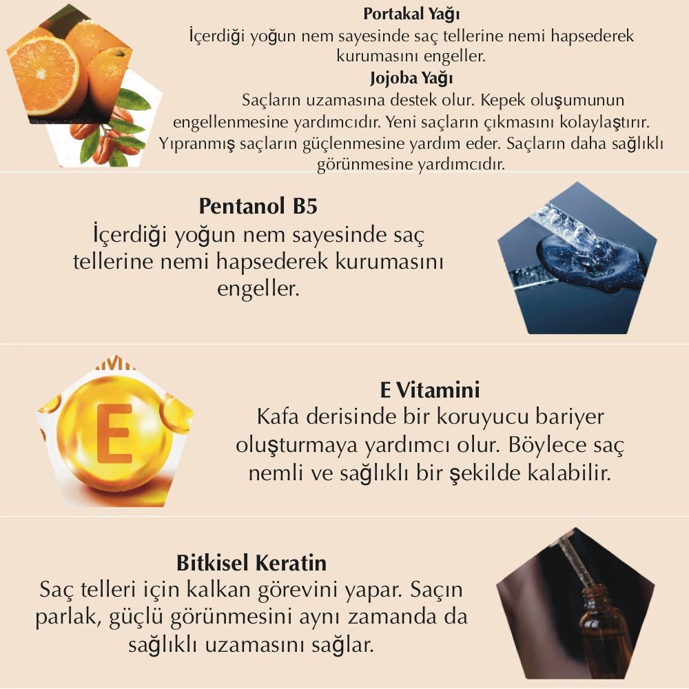 Portakal & Jojoba & Susam Yağı Doğal Katı Şampuan 