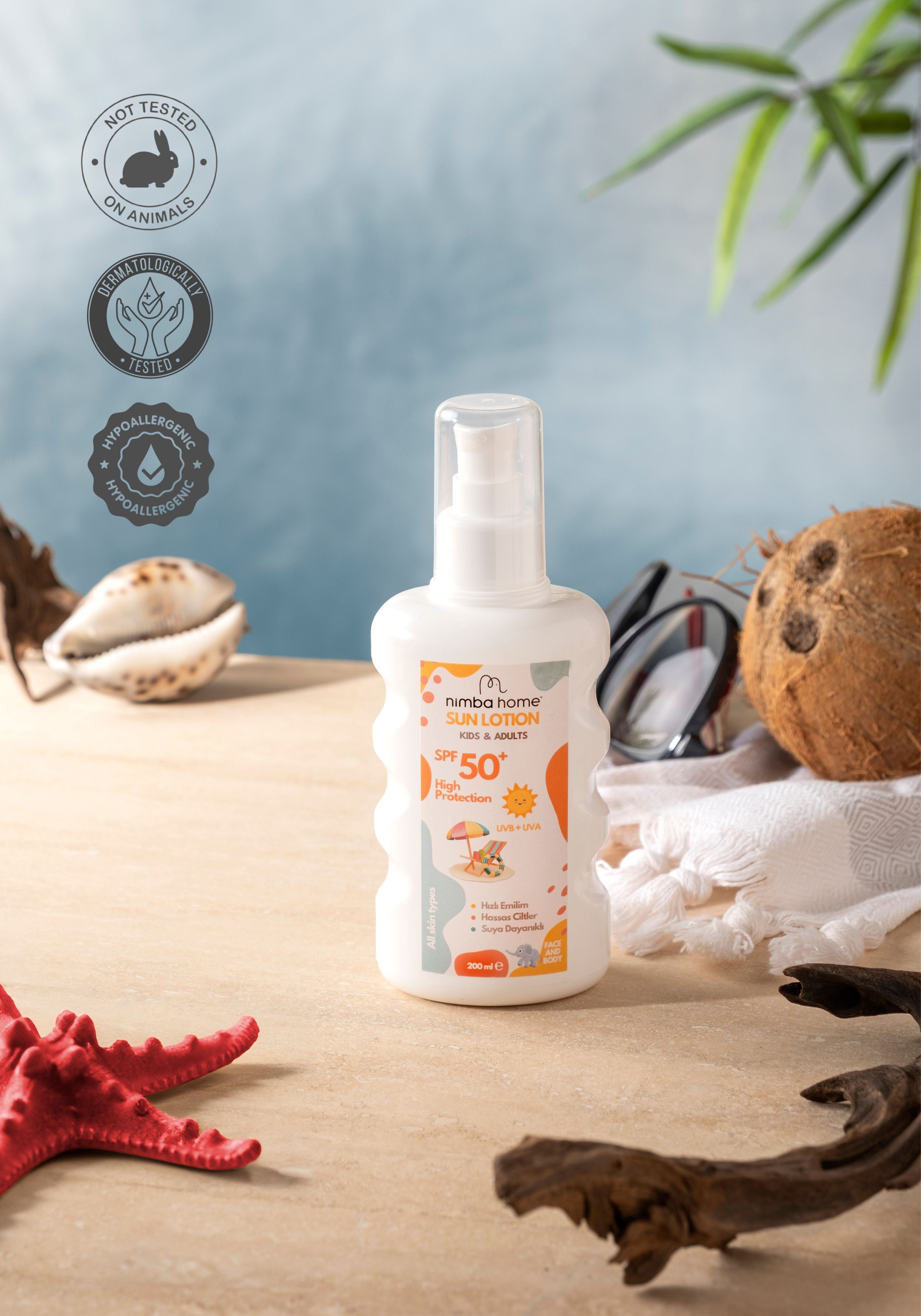 Güneş Koruyucu Losyon 50+ Spf 200 ml