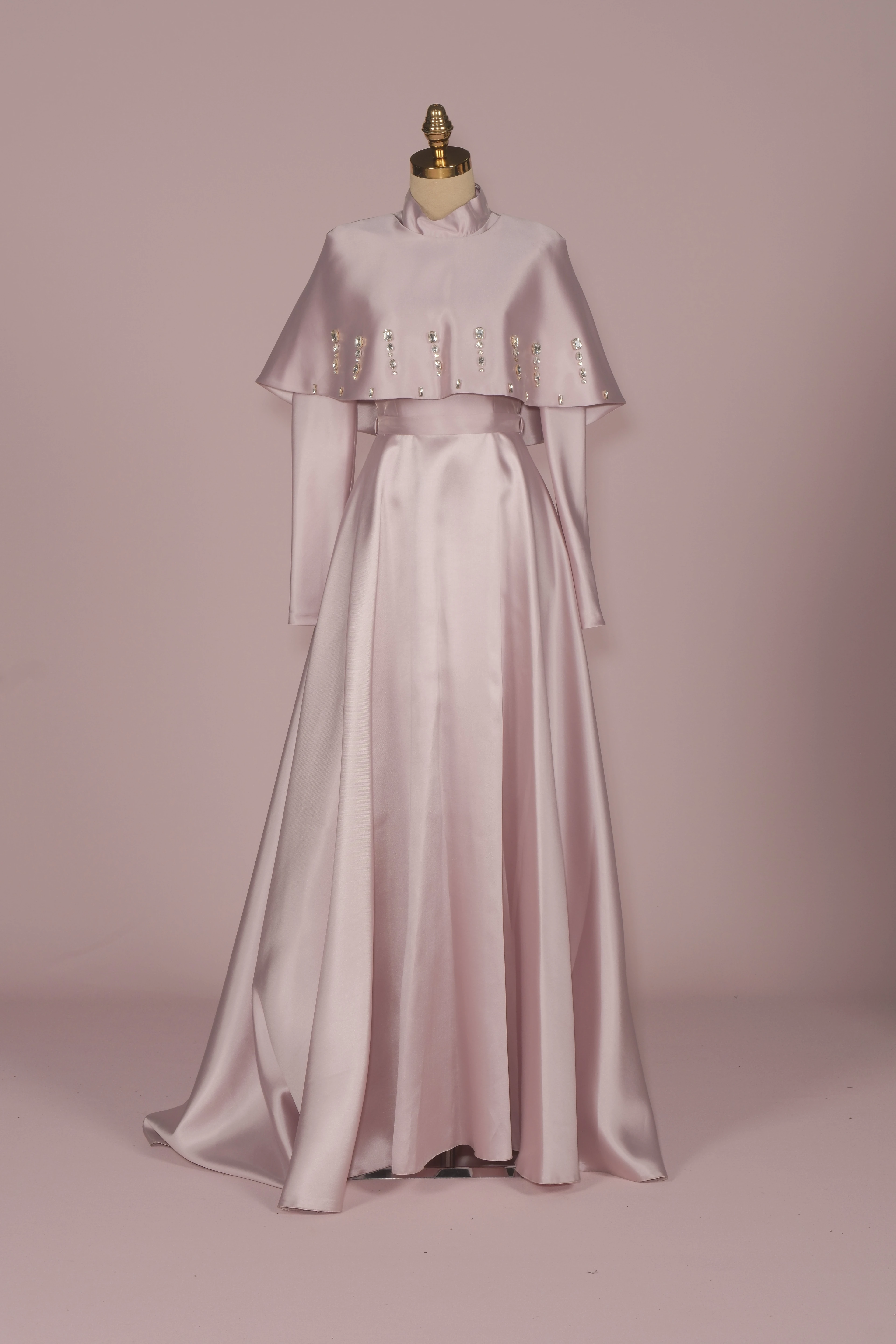 Sena Tesettür Abiye - Lavanta