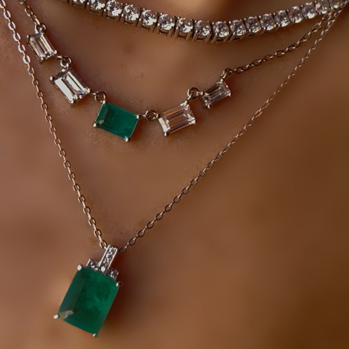 Paraiba Turmalin Kolye