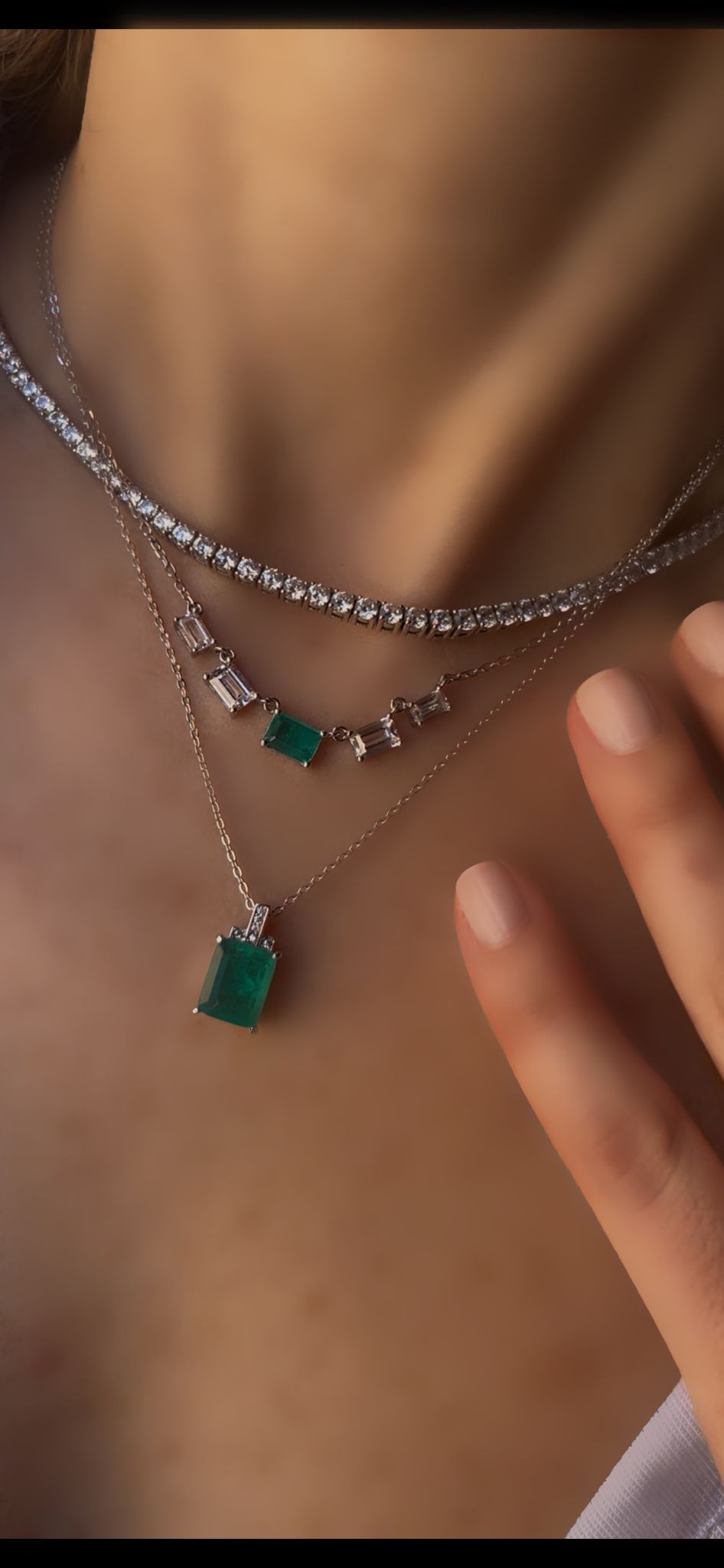 Paraiba Turmalin Kolye