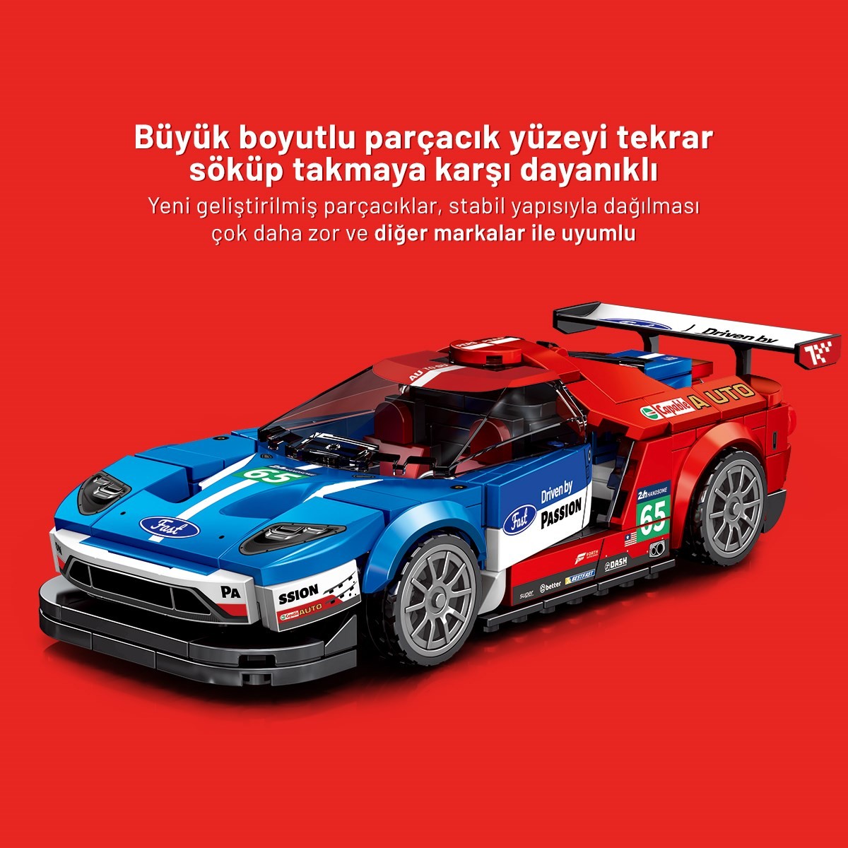 Sembo Block Ford GT Le Mans Yapı Bloğu Seti 305 Parça