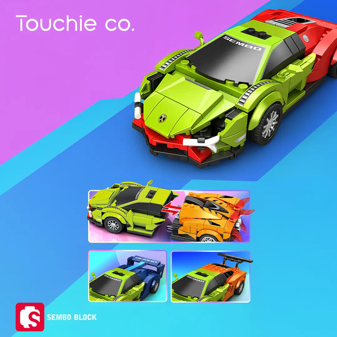 Sembo Block Koenigsegg One Modeli - 244 Parça | Lego Uyumlu Yapı