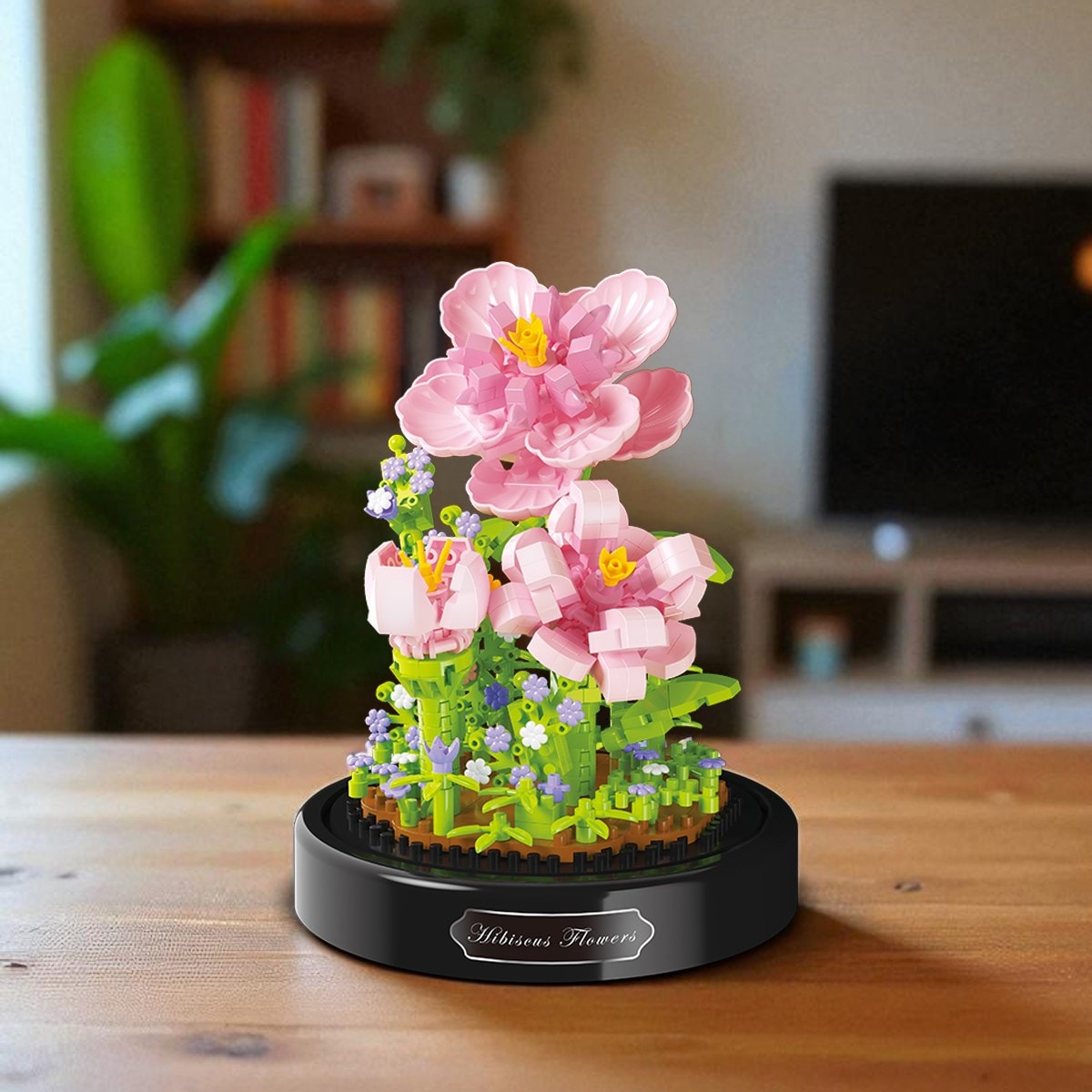 Balody Fanuslu Çiçek Serisi – Hibiskus Yapı Bloğu Seti (543 Parça)