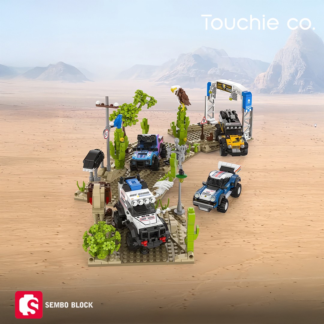 Cool Convoy Warrior Off-Road 363 Parça yapı blokları Lego ile uyumlu (714317)