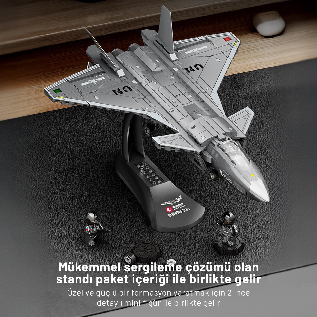 Sembo Block CZ-0J 5. Nesil Savaş Uçağı Yapı Bloğu Seti