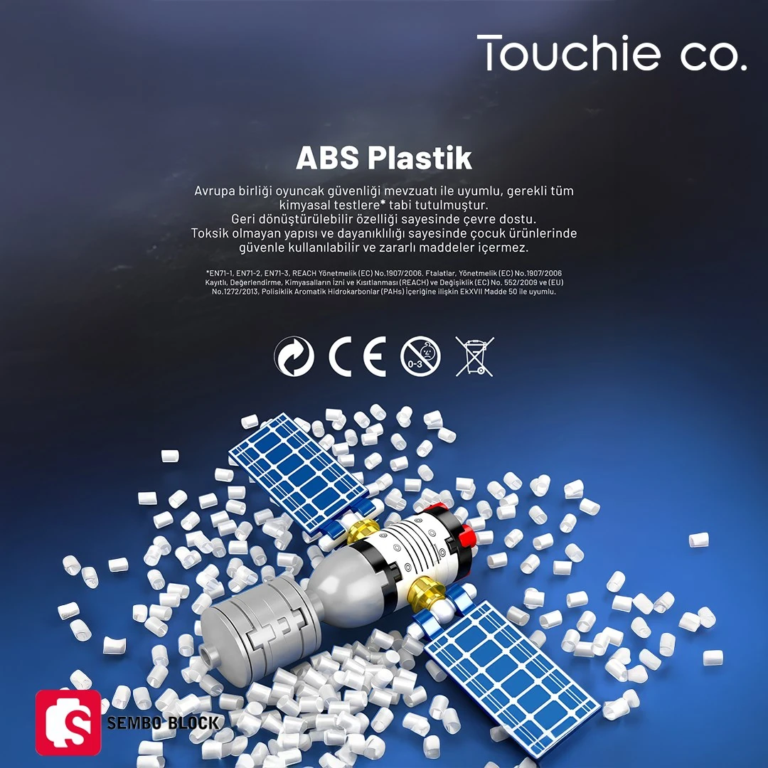 Sembo Block Jinquan Uydu Fırlatma Merkezi Yapı Bloğu Seti – 2152 Parça