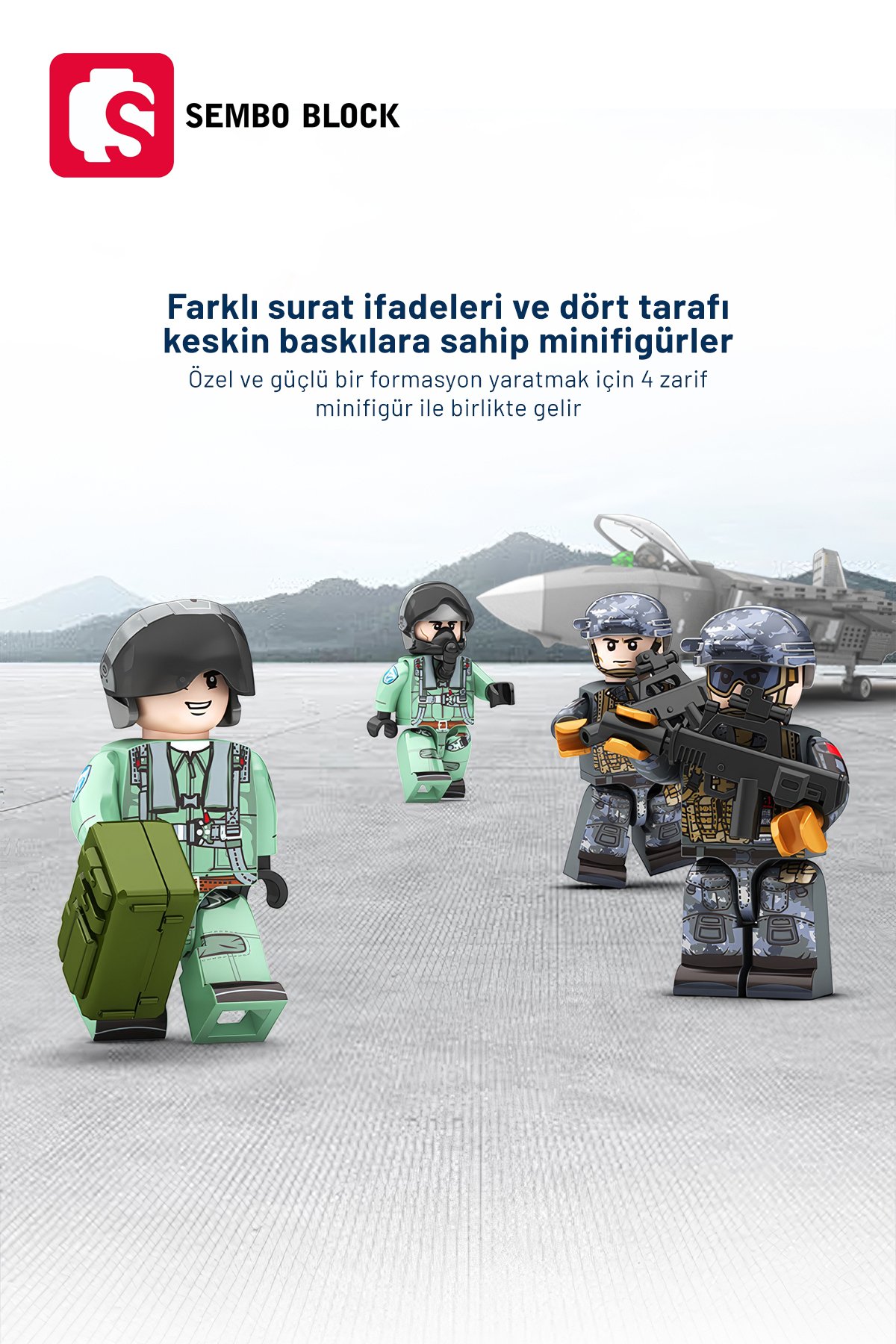 J-20 Hayalet Savaş Uçağı 845 Parça yapı blokları Lego ile uyumlu (201199)