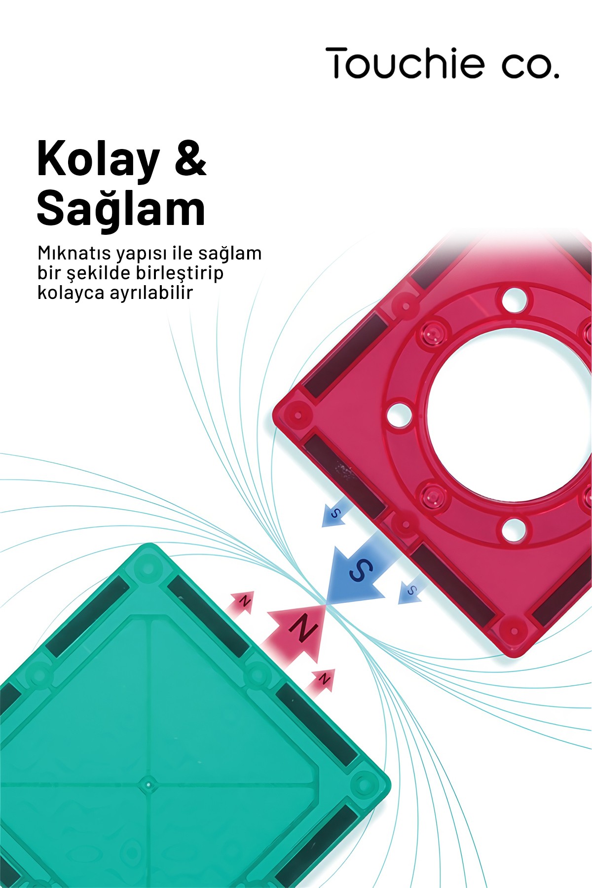 Mıknatıslı manyetik gemi yapı blokları 110 Parça Stem oyun seti