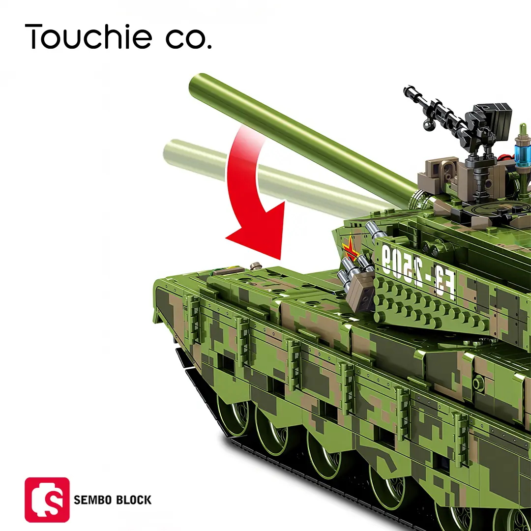 As, エス Sucker tank 99-A Ana Muharebe Tankı – 2604 Parça – Sembo Block – Lego Uyumlu