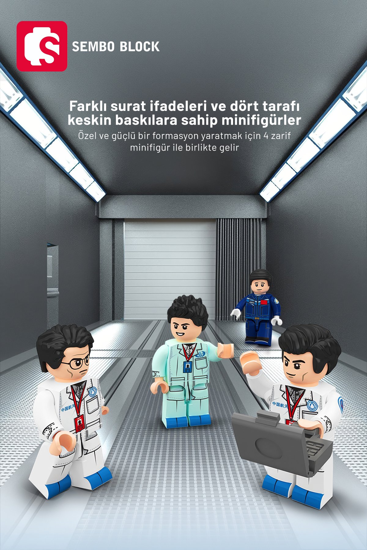 Long March 5 Taşıyıcı Roket 1102 Parça yapı blokları Lego ile uyumlu (203365)