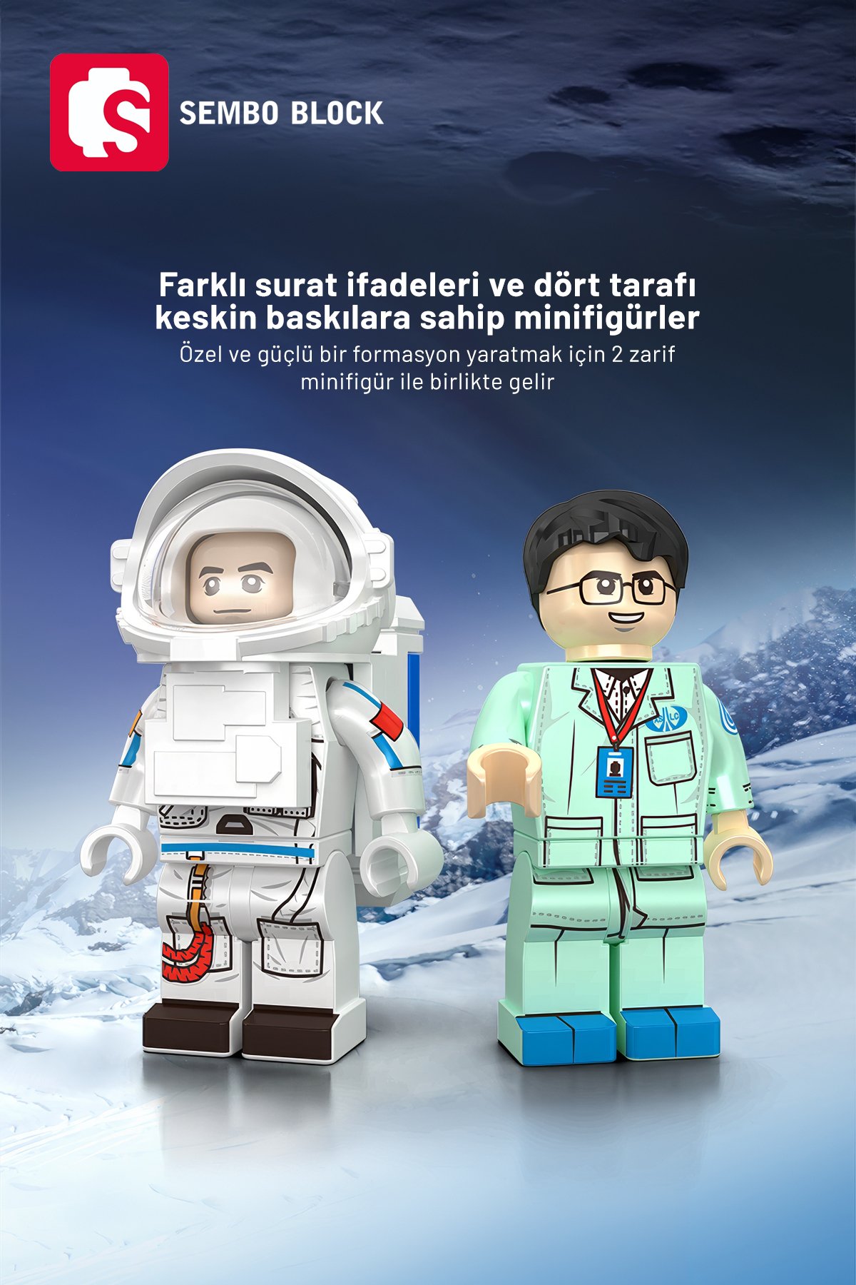 Long March 5 Taşıyıcı roket 452 Parça Yapı blokları Lego ile uyumlu (203353)