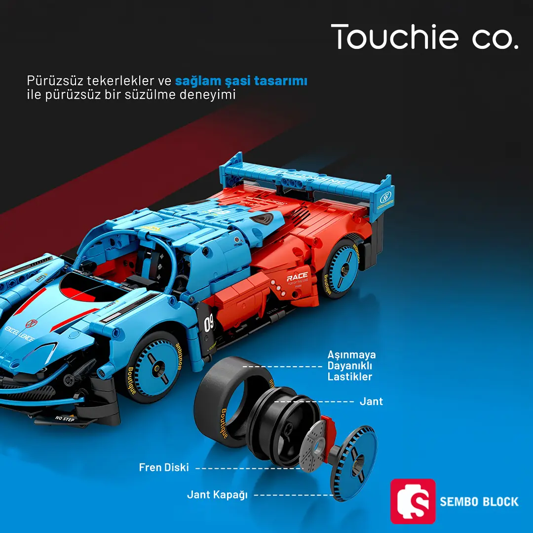 Techniaue Egzotik Mazda Furai Konsept Yarış Arabası 1:14 Ölçek