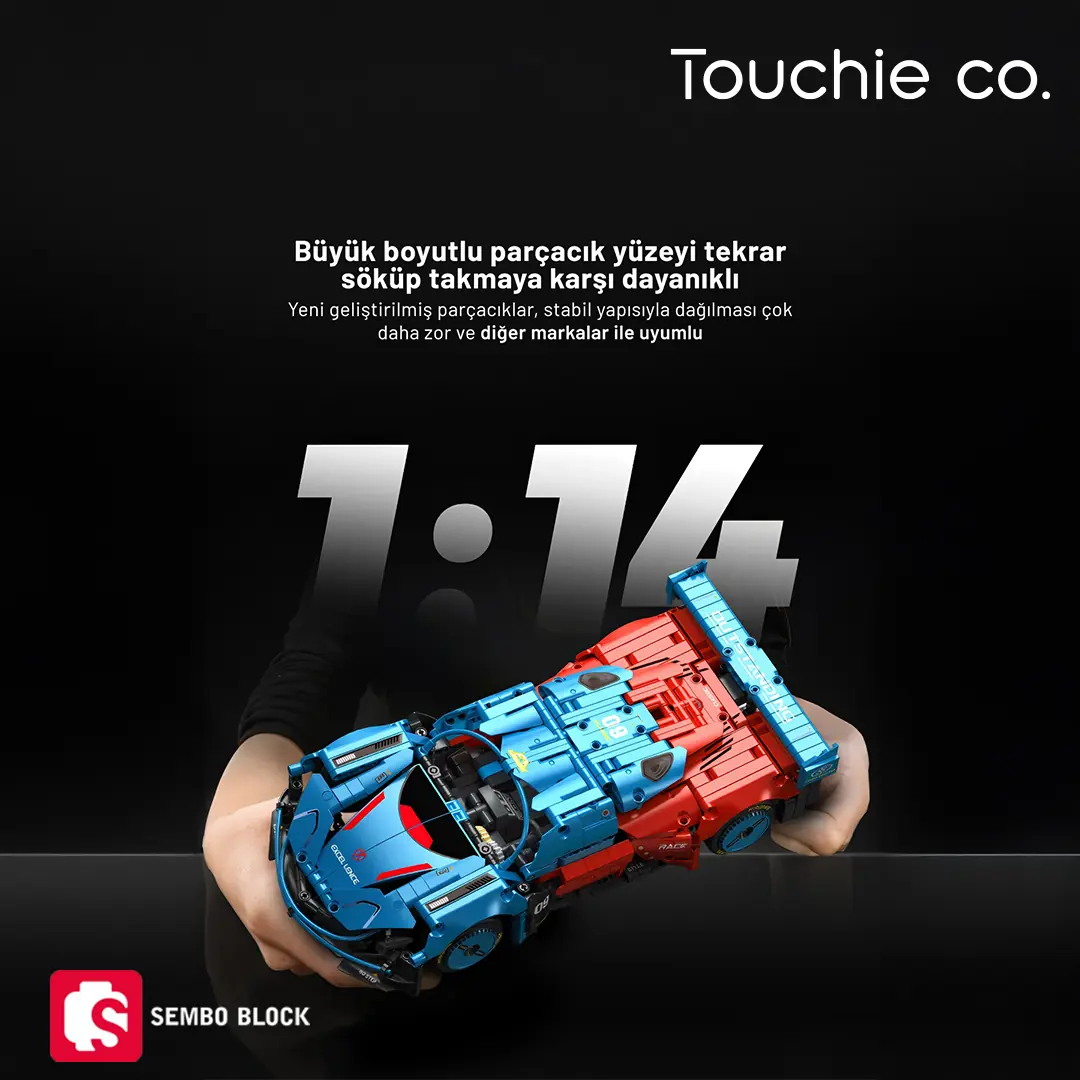 Techniaue Egzotik Mazda Furai Konsept Yarış Arabası 1:14 Ölçek