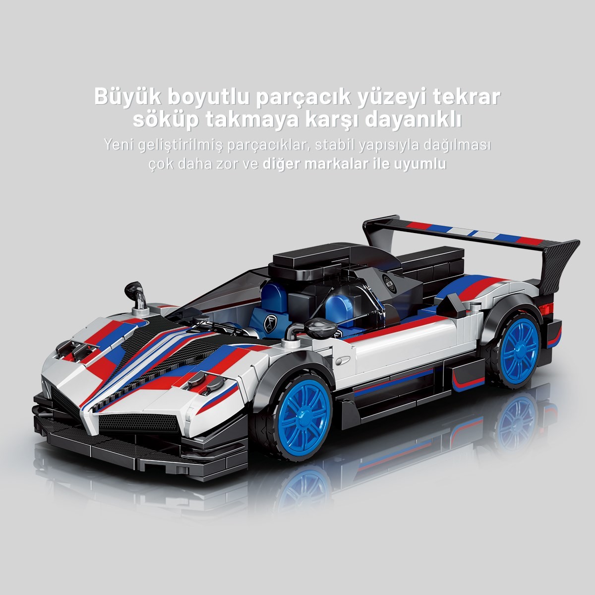 Sembo Block Pagani Zonda R Yapı Bloğu Seti 321 Parça