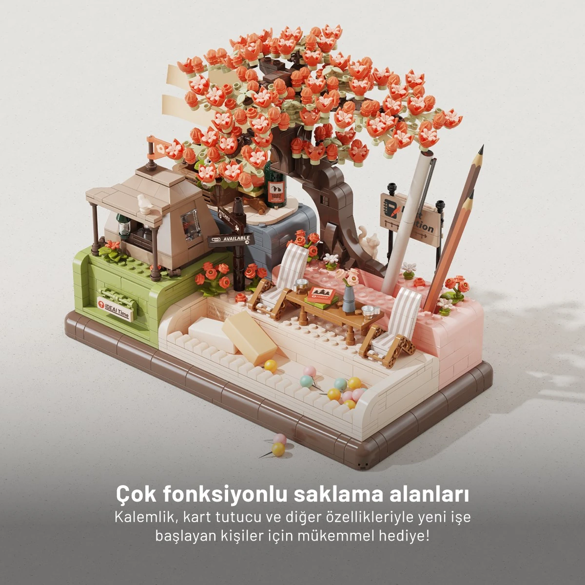 Balody | ModelBrixx Springtime Masaüstü Düzenleyici Yapı Bloğu