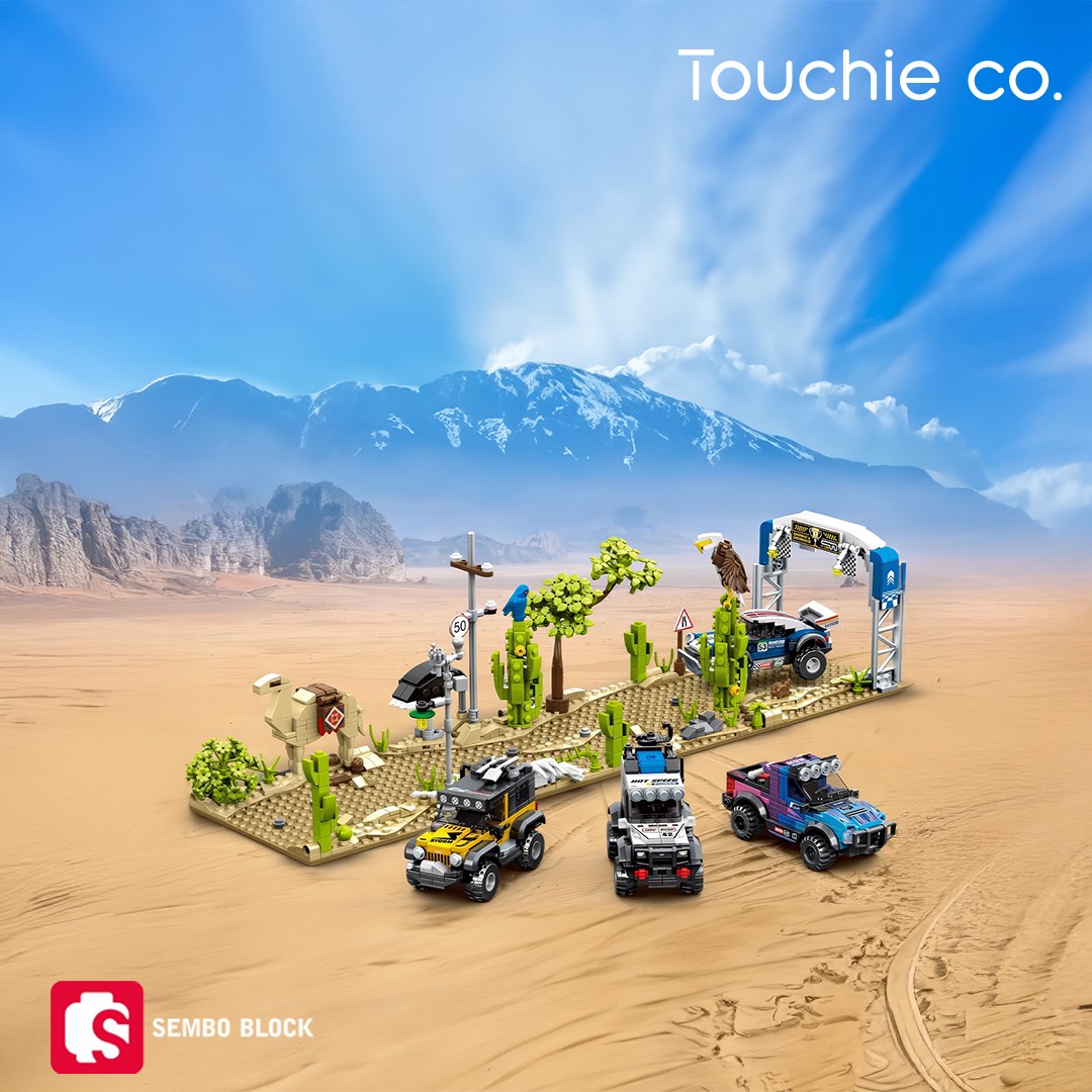 Cool Convoy Warrior Off-Road 363 Parça yapı blokları Lego ile uyumlu (714317)