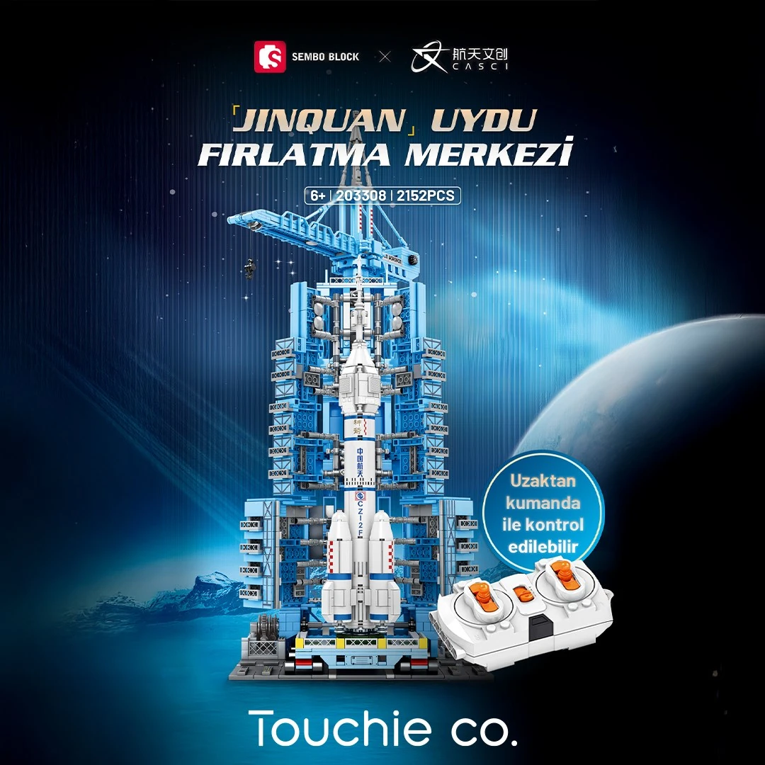 Sembo Block Jinquan Uydu Fırlatma Merkezi Yapı Bloğu Seti – 2152 Parça