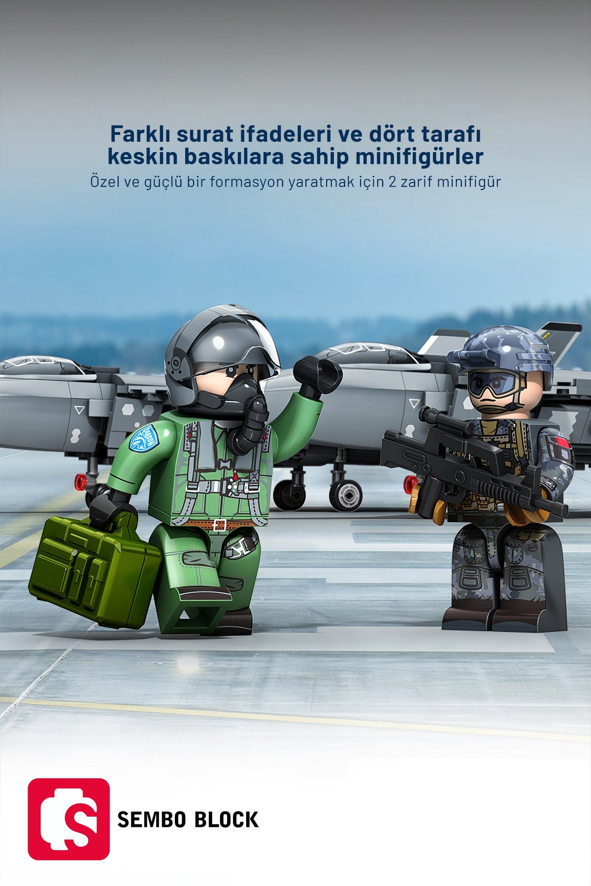 J-20 Hayalet Uçağı 585 Parça yapı blokları Lego ile uyumlu (202241)