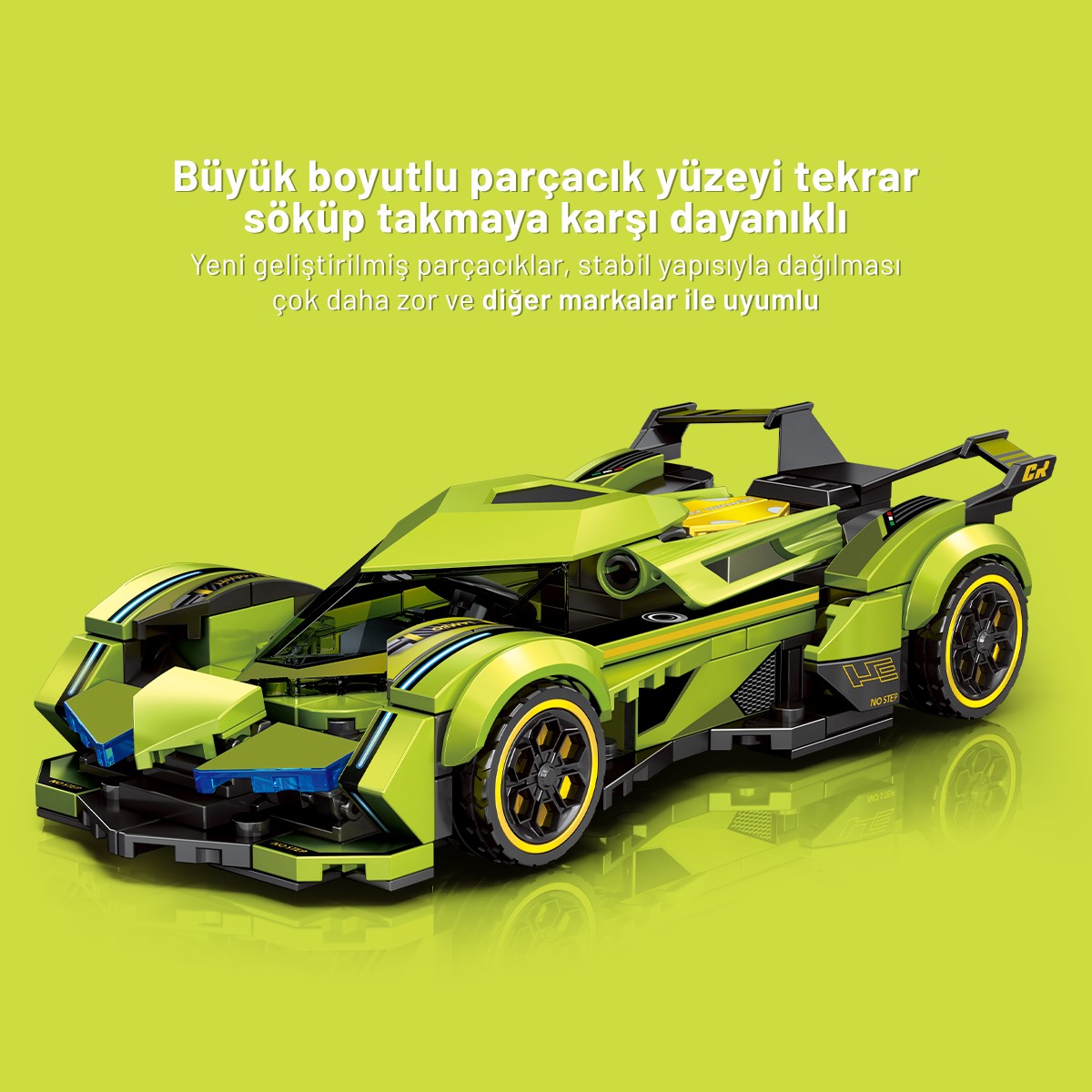 Sembo Block Lamborghini Vision Yapı Bloğu Seti 231 Parça