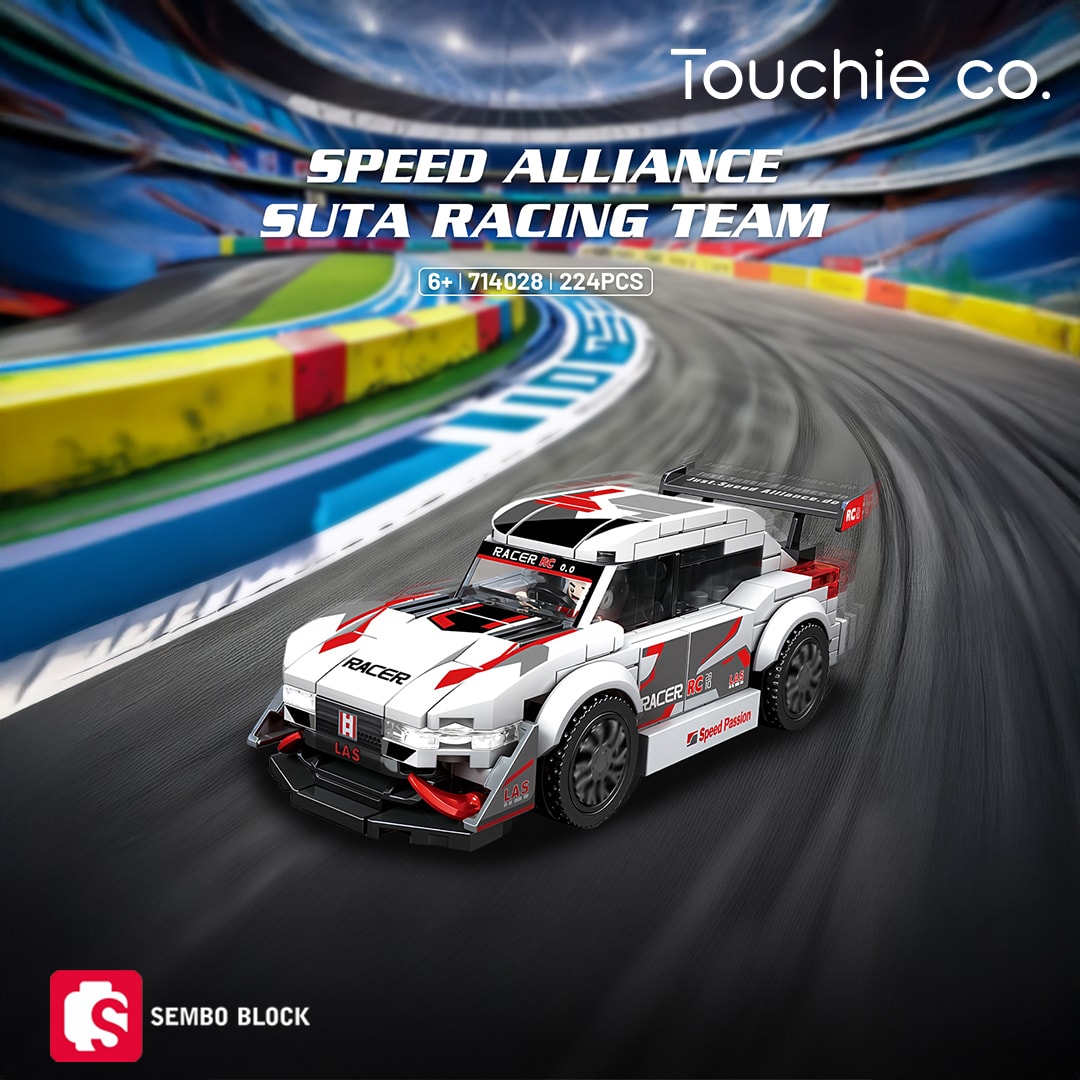 Speed Alliance Suta Racing Team 224 Parça yapı blokları Lego ile uyumlu (714028)