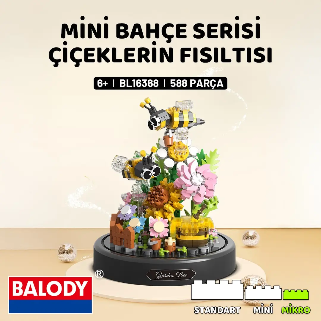 bacho CD6枚セット Balody | Balody Mini Bahçe Serisi – Çiçeklerin Fısıltısı (BL16368