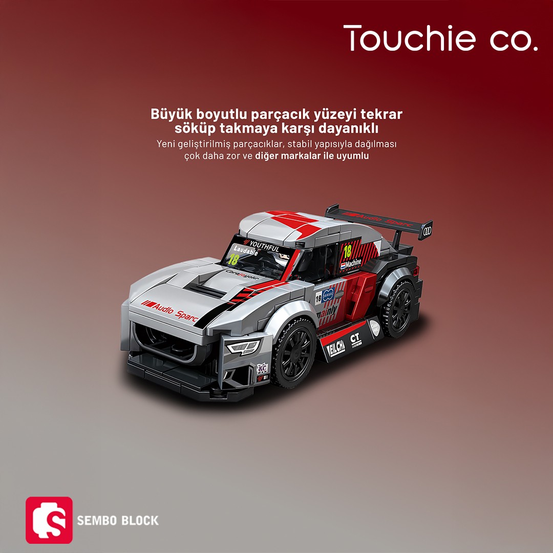 Speed Alliance Aussu Racing Team 211 Parça yapı blokları Lego ile uyumlu (714031)