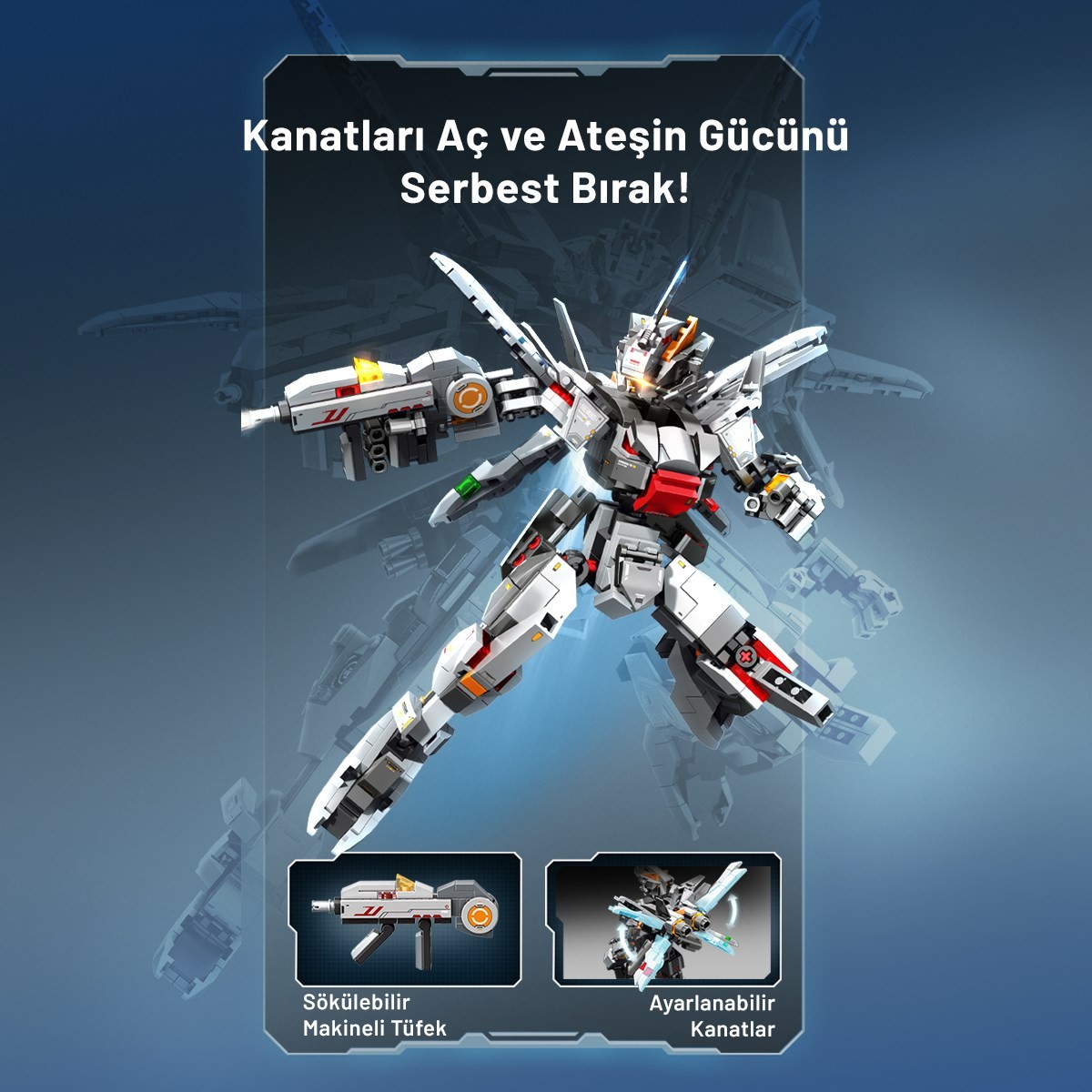 Fire Titan Ölümsüz Savaşçı Yapı Bloğu Seti