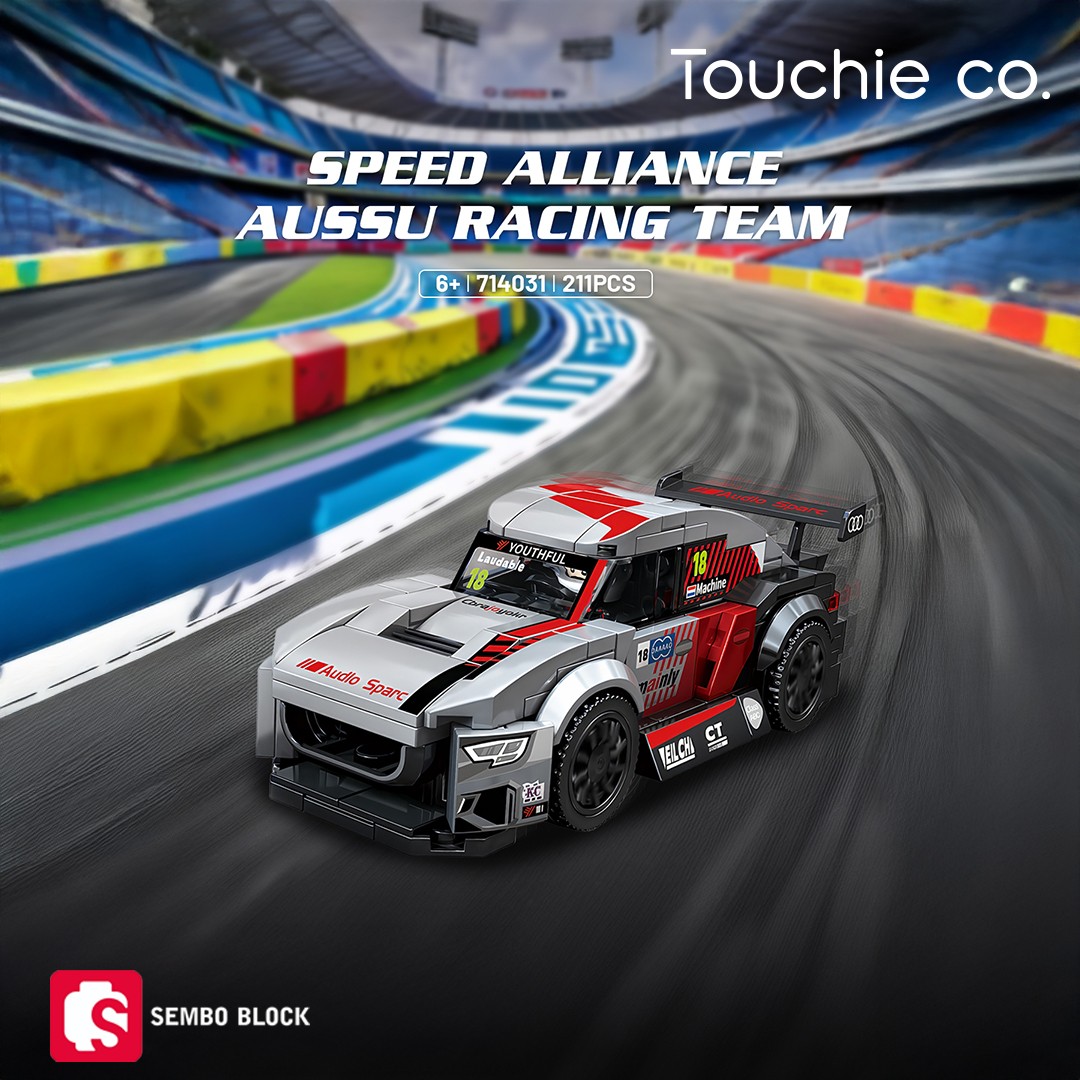 Speed Alliance Aussu Racing Team 211 Parça yapı blokları Lego ile uyumlu (714031)