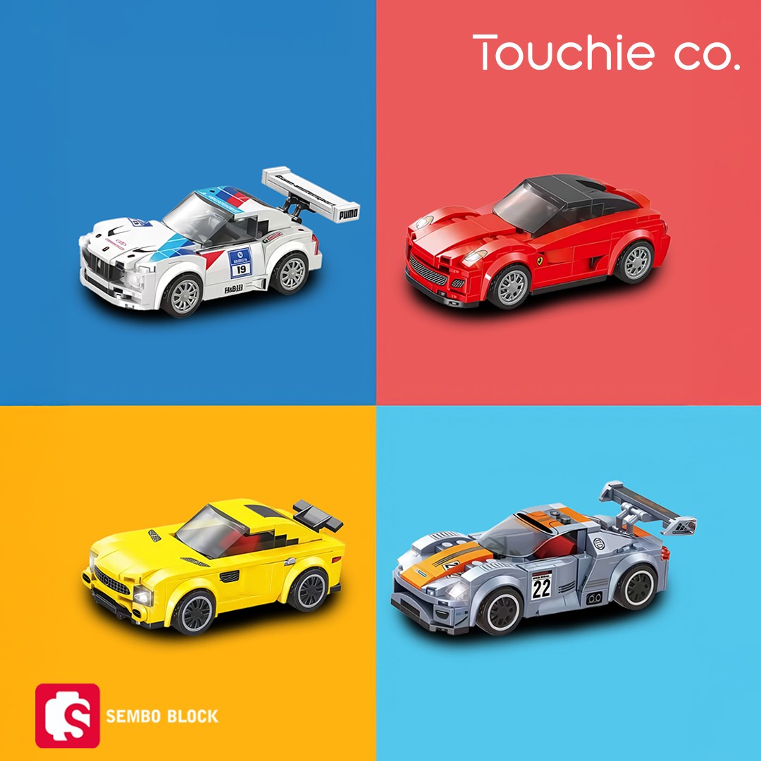 Porsche 918 RSR Yarış Arabası 179 parça yapı blokları Lego ile uyumlu (607050)