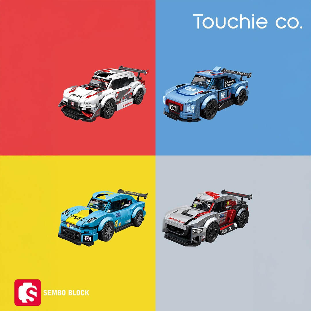 Speed Alliance Aussu Racing Team 211 Parça yapı blokları Lego ile uyumlu (714031)