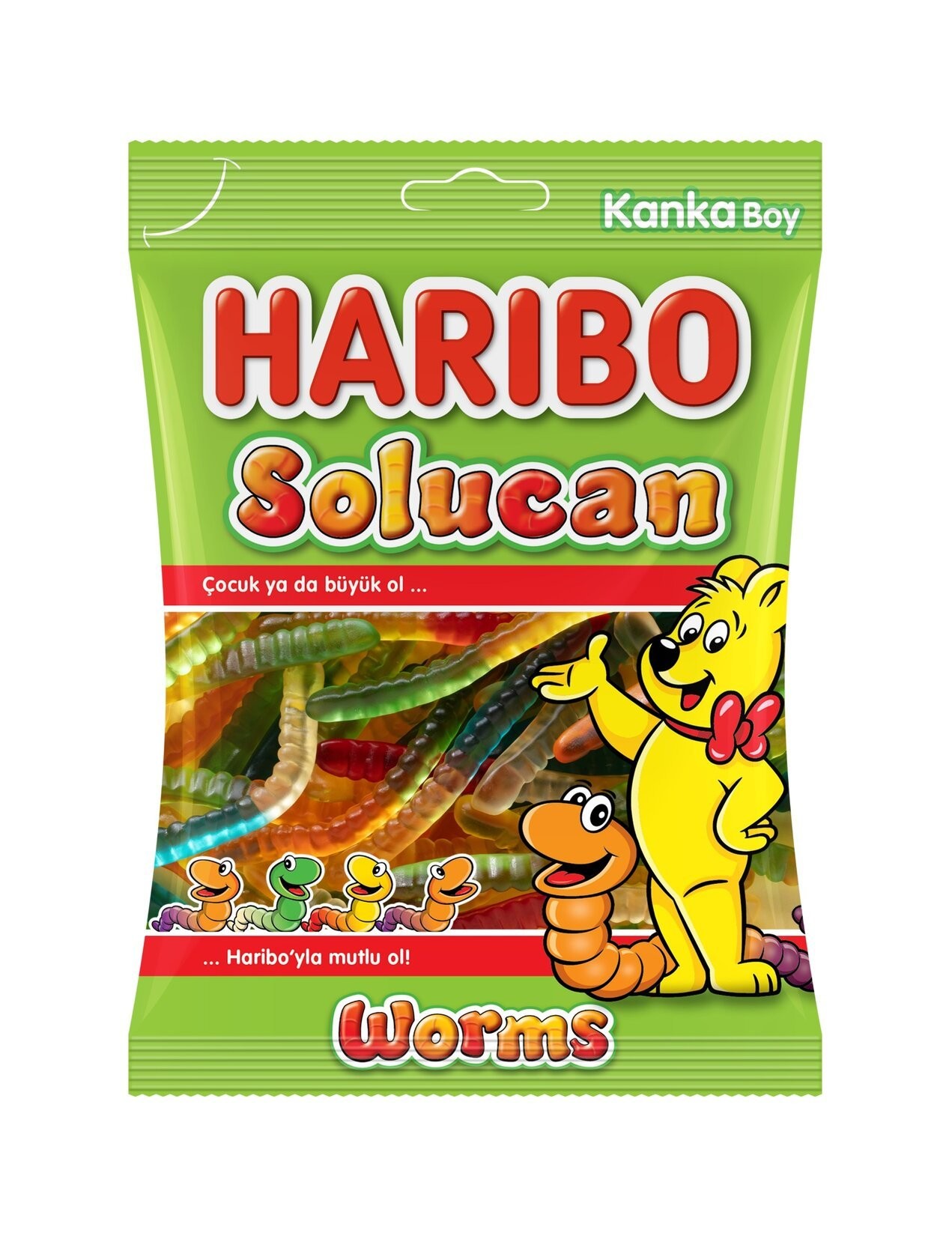 Haribo Worms Jelibon 80 Gr