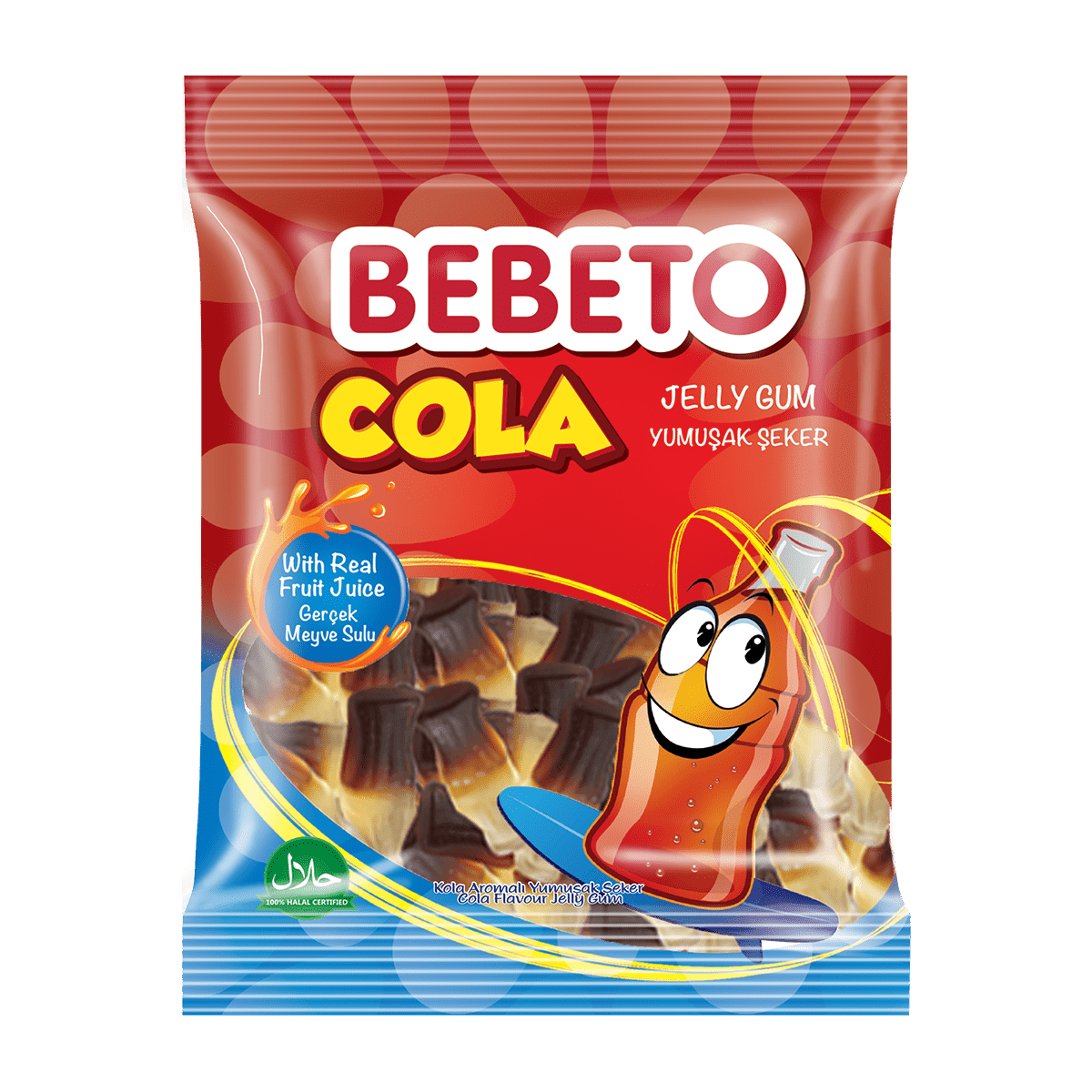 Bebeto Cola Jelibon 80 Gr