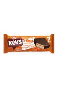 BİFA Keks Kare Karamel Marşmelow Kek 175 Gr