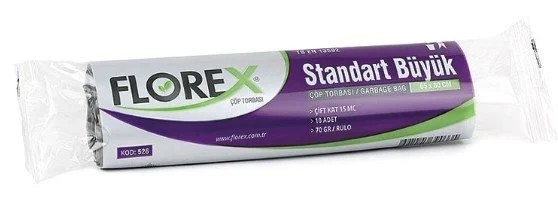 Florex Standart Büyük Boy Çöp Poşeti