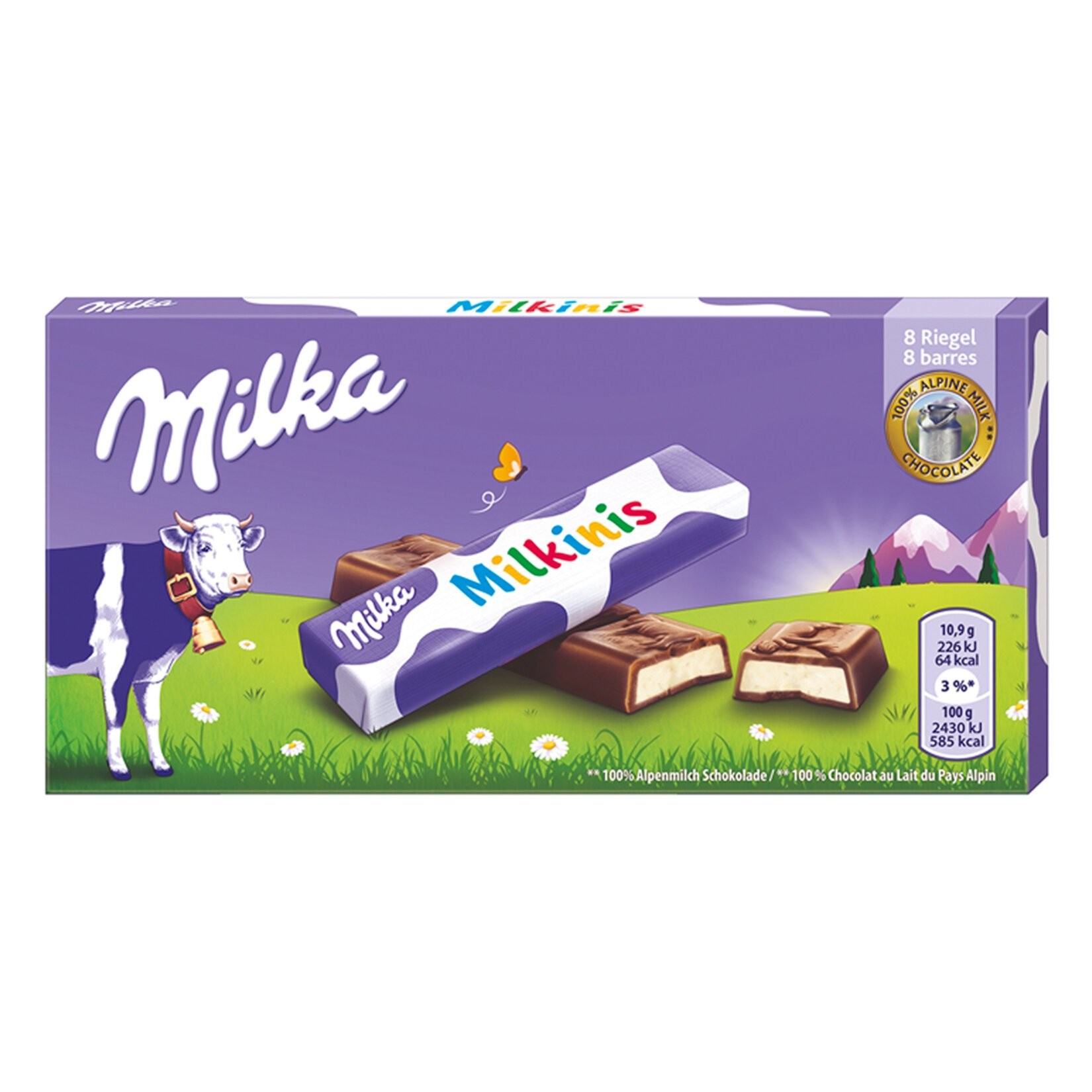 Milka Tablet Milkiniss 87,5 Gr