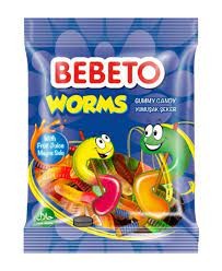 Bebeto Worms Jelibon 80 Gr